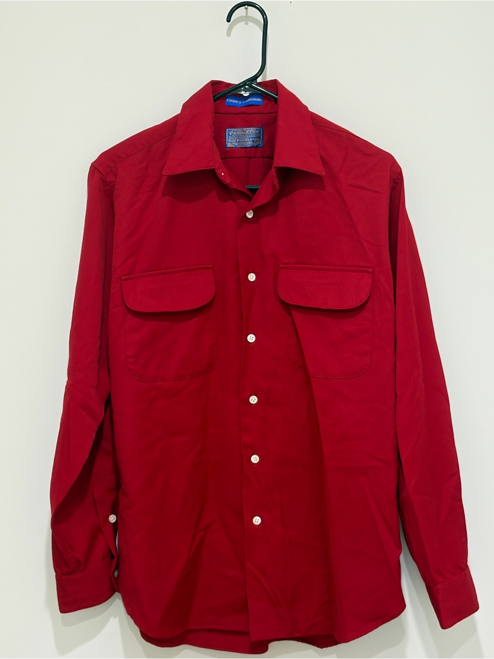 Vintage Sir Pendleton Wool Button Button-Up Shirt